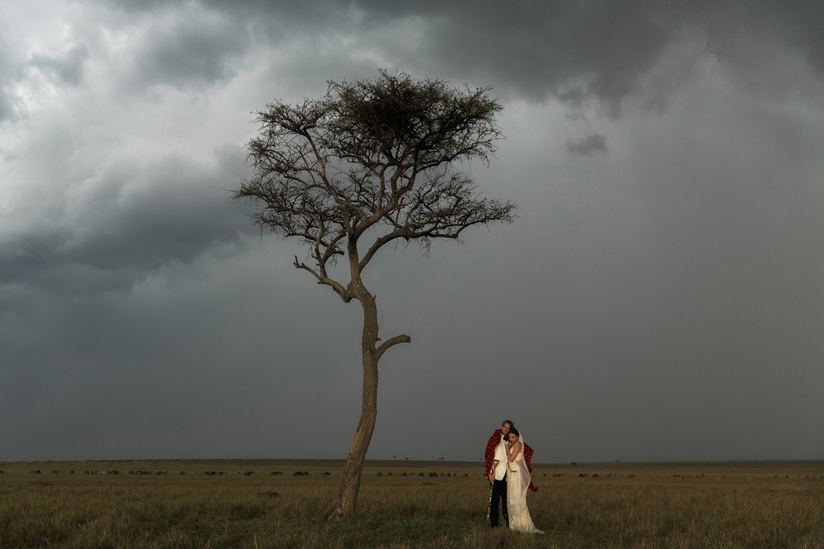 Masai Mara Wedding by Jonas Peterson